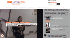 Desktop Screenshot of pepsnews.com