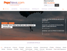 Tablet Screenshot of pepsnews.com